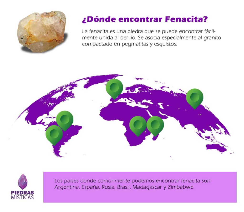 Mapa Fenacita
